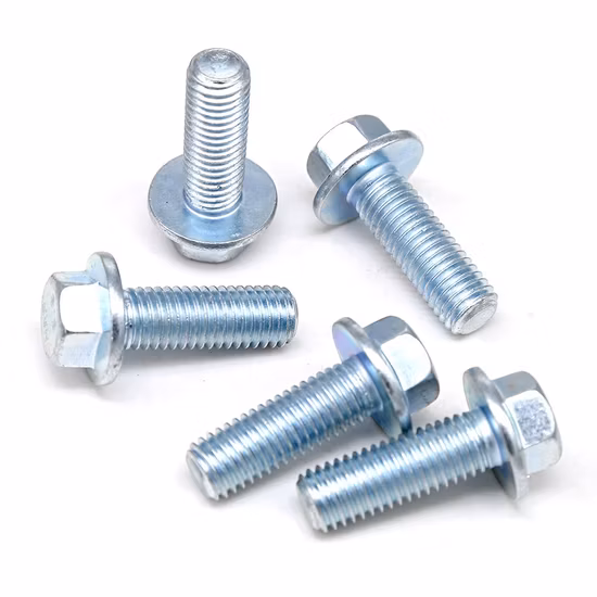 8,8 10,9 Sechskant-Flanschschrauben M6 x 10 Sechskant-Flanschschraube