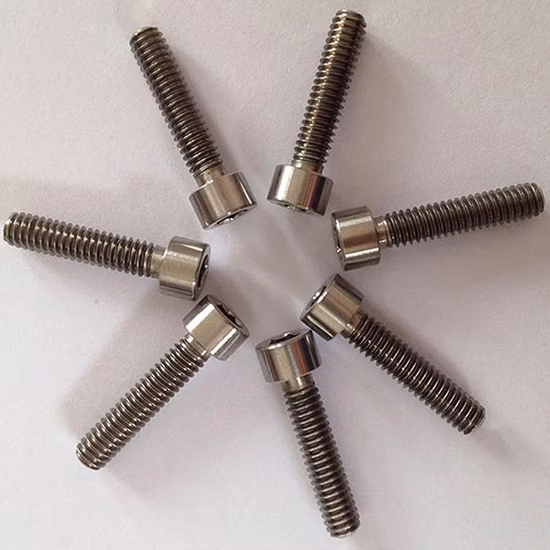 Hochfester DIN933 M8 Sechskantkopf Gr5 Tc4 Ti